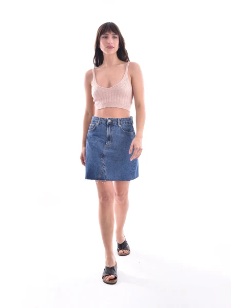 MUSCULOSA TEJIDA JOSEFINA BEIGE