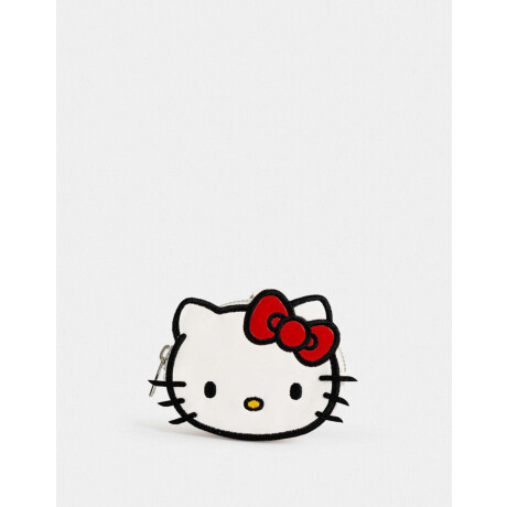 Monedero ''hello Kitty'' Blanco Crudo