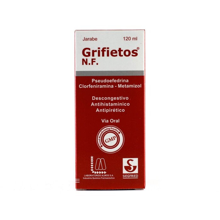 GRIFIETOS NF JARABE FRASCO X 120 ML. única