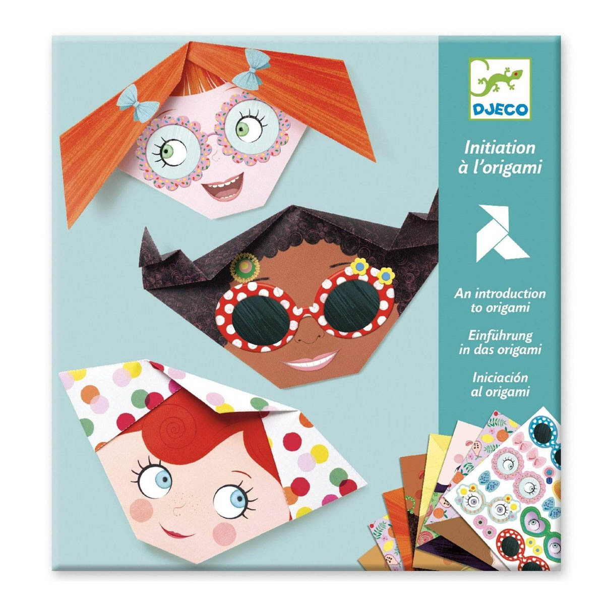 Origami de Caras Bonitas Djeco 