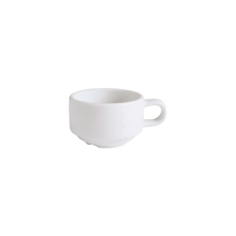 Pocillo de Café Expreso Recto de Porcelana Blanca 85 ml Actualite Pocillo de Café Expreso Recto de Porcelana Blanca 85 ml Actualite