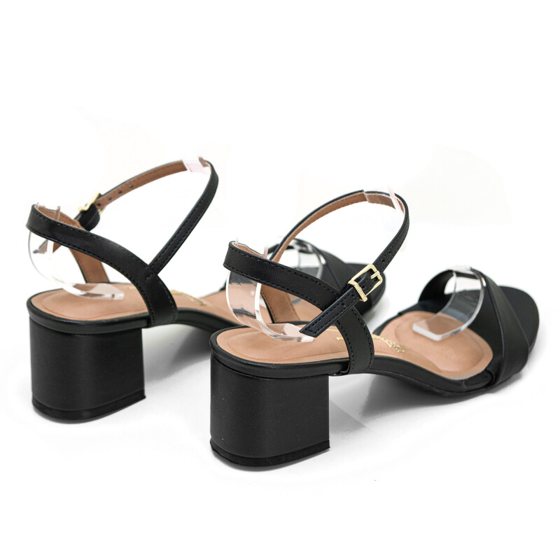 Sandalia Vizzano Taco Bajo de Mujer - 6291.900-8389 Negro