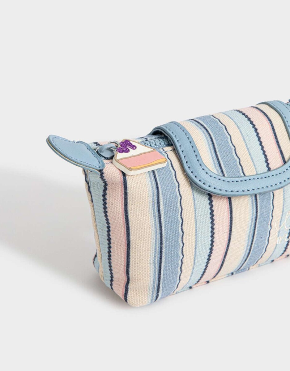 Porta Cosméticos - Estampado Rayas 