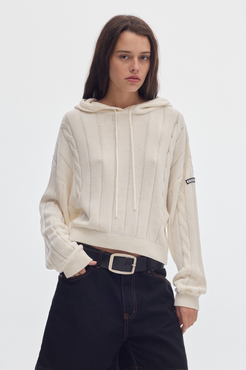 Hoodie Marlon - Cream 