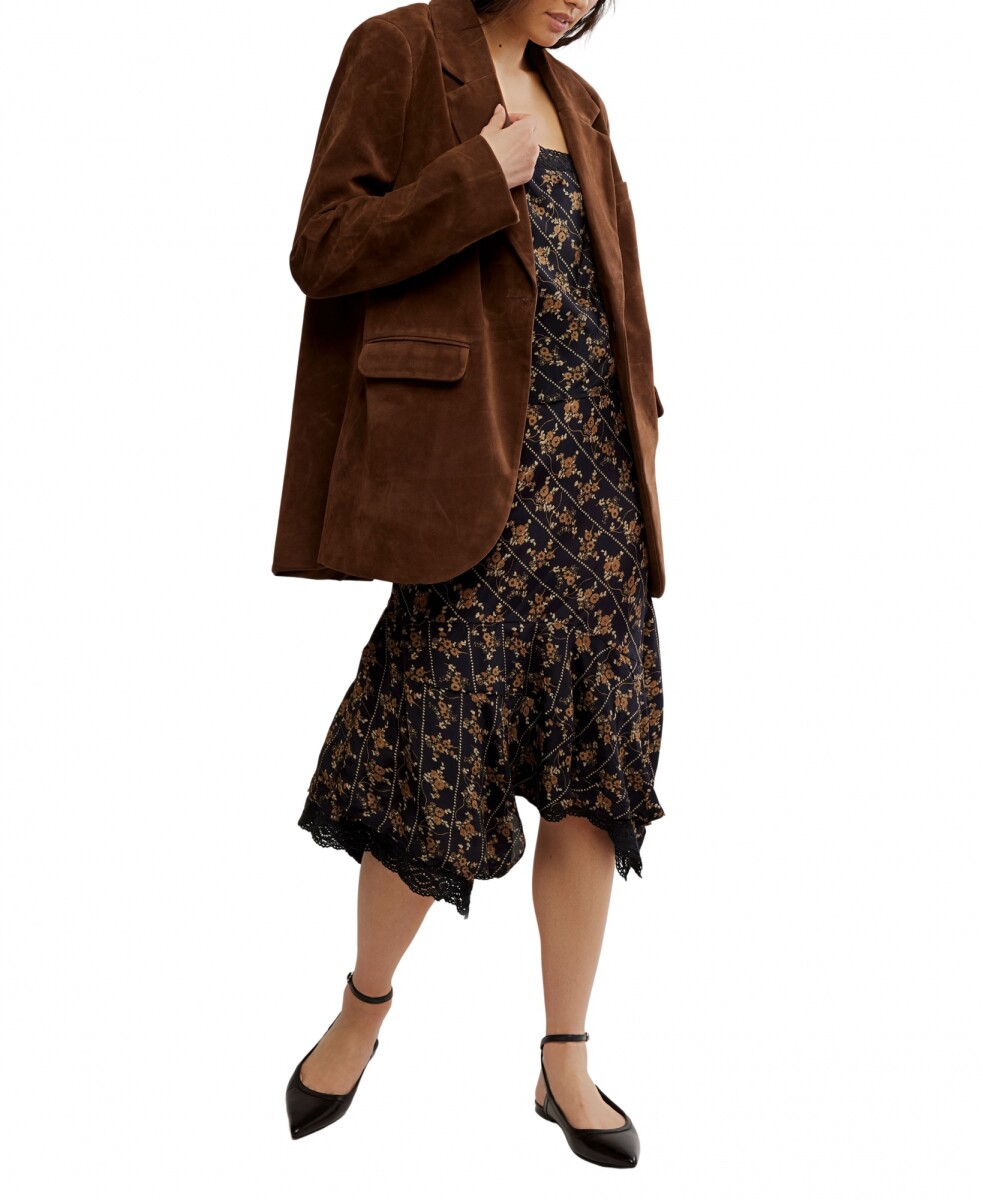 PAPER CUT VEGAN BLAZER 