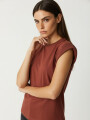 Remera Alisma Terracota