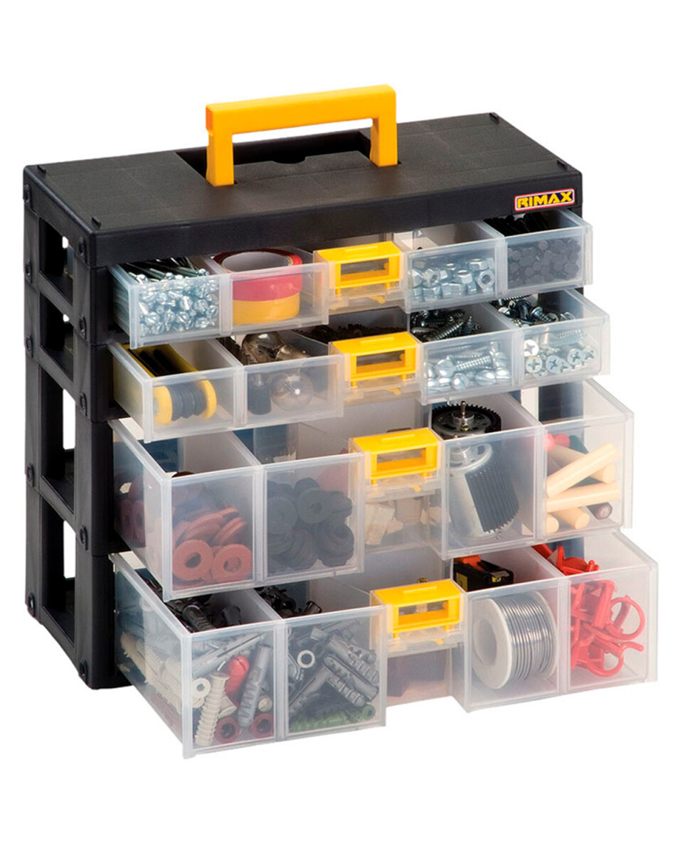 Caja organizadora modular Rimax con 4 gavetas 