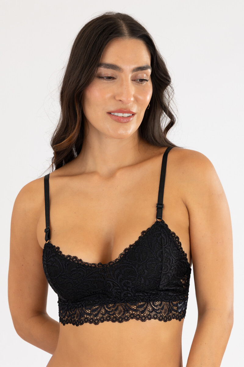 Top muguet 8857 Negro
