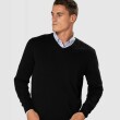 BUZO LEGACY 6564 ESC.V LISO NEGRO