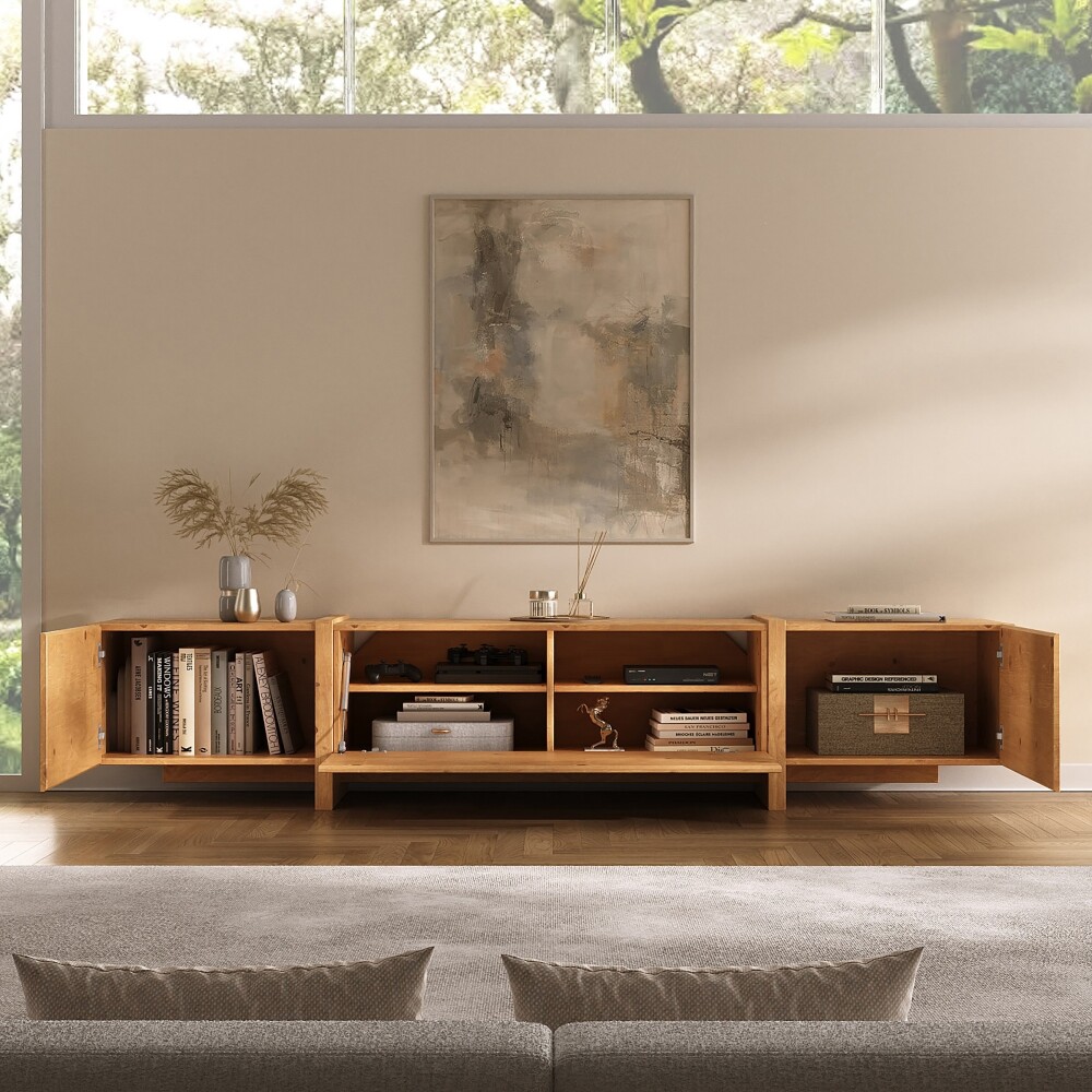 RACK APARADOR PARA TV O AUDIO MADERA MACIZA LIVING RACK APARADOR PARA TV O AUDIO MADERA MACIZA LIVING