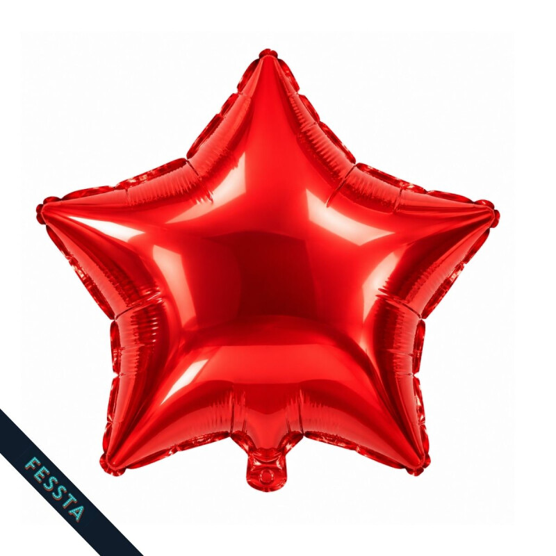 Globo Metalizado Estrella x1 Rojo