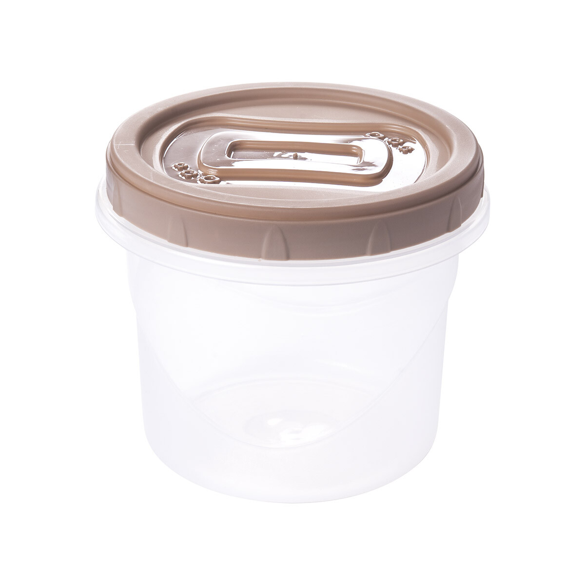 Recipiente Cilíndrico 720ml Varios Colores - BEIGE 