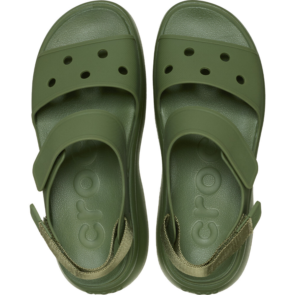 Sandalias Crocs Soho Y Strap Sandal - Mujer Army Green