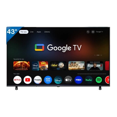 Smart Tv HAIER 43' LED FHD H43K85FFX Google Tv Con Control Remoto Smart Tv HAIER 43' LED FHD H43K85FFX Google Tv Con Control Remoto