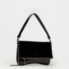 Bandolera Curve en charol Negro