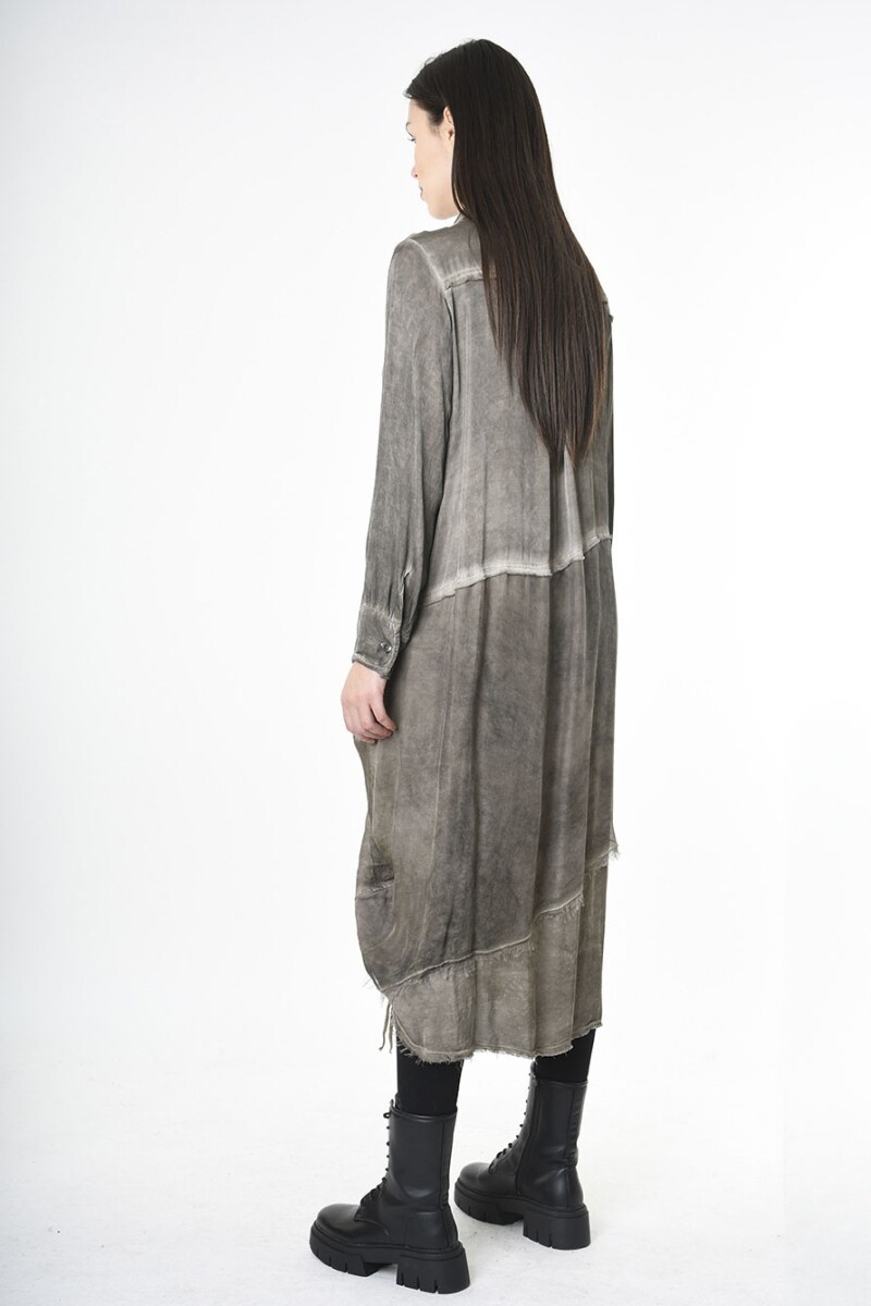VESTIDO CAMISERO Verde