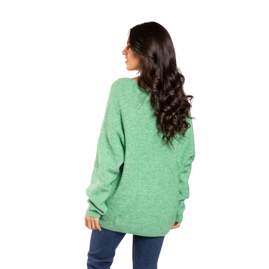 CHERRY SWEATER GREEN