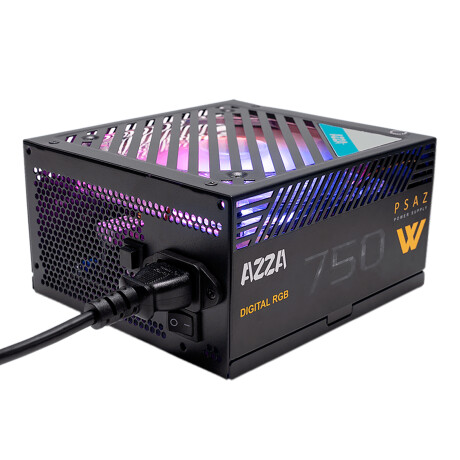 Fuente Para Pc Azza 750w Atx 80 Plus Bronze Argb 001