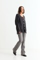Cardigan oversized NEGRO
