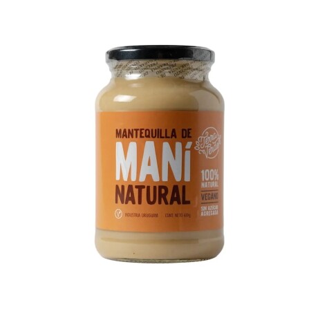 Manteca de Maní Terra Verde 607 Natural 600G 001