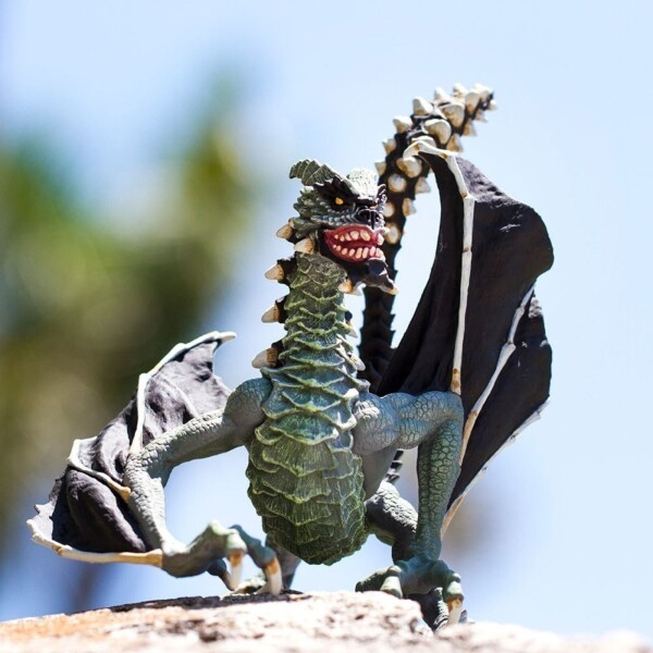 Safari Dragon Siniestro Juguete Niños Mitologia Figura Safari Dragon Siniestro Juguete Niños Mitologia Figura