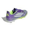 Championes de Fútbol Hombre Adidas F50 League FG/MG Violeta-Verde Fluo