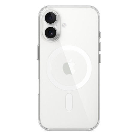 Case Apple Iphone 16 Transparente Con Magsafe Case Apple Iphone 16 Transparente Con Magsafe