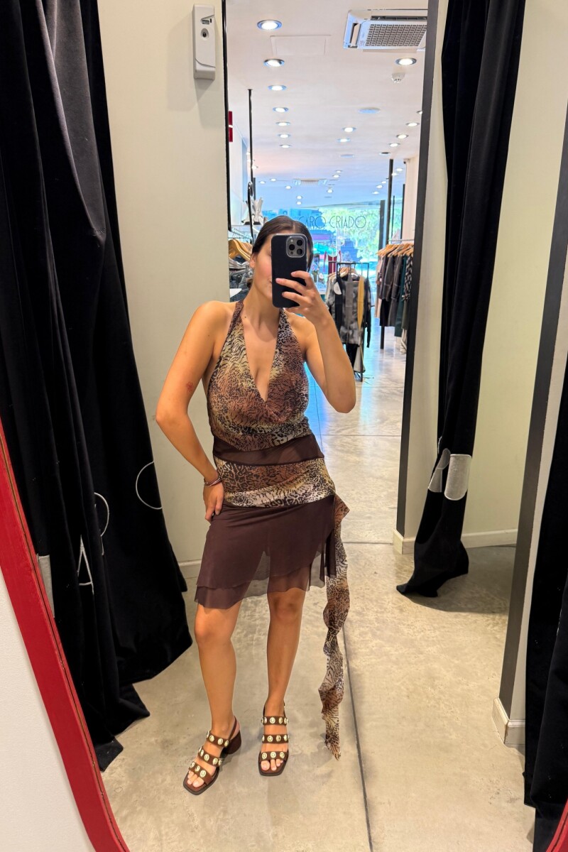 Vestido Spark MARRON