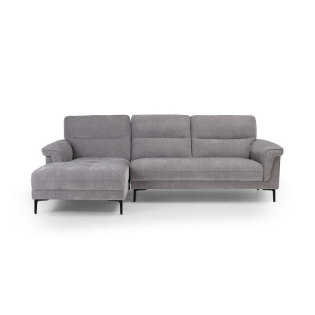 Rinconera Avalon - Tela Microfibra - Chaise Izquierdo 6686-7 Gris