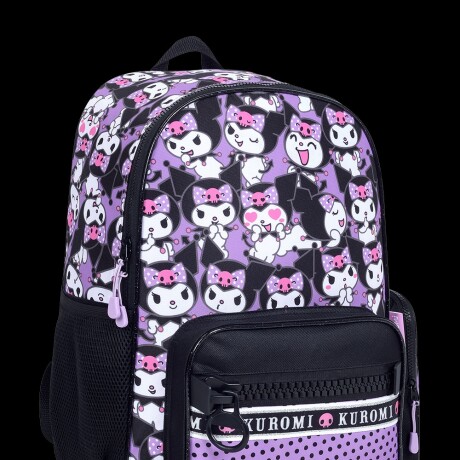 MOCHILA KUROMI 16" VIOLETA