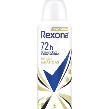 REXONA DESODORANTE EN AEROSOL WOMAN FUTBOL FANATICAS 150ml REXONA DESODORANTE EN AEROSOL WOMAN FUTBOL FANATICAS 150ml