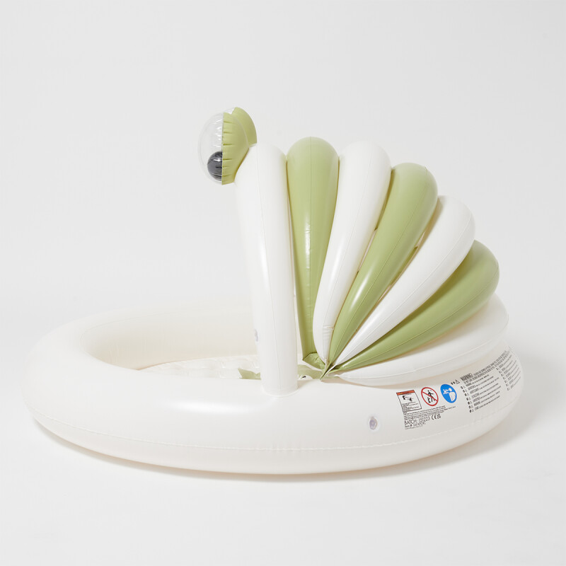 Piscina inflable con techo UPF+ Wild Khaki