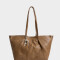 Shopper Shopper Con Charm Camel - Marron Camel