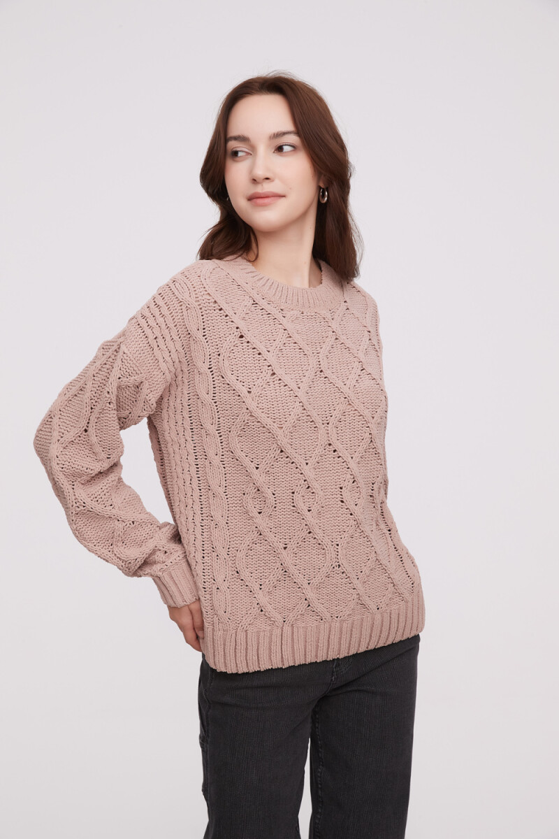 Sweater Loanina - Beige Oscuro 