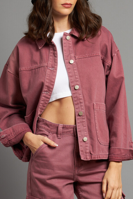 CAMPERA LARAK RUSTY Rosado