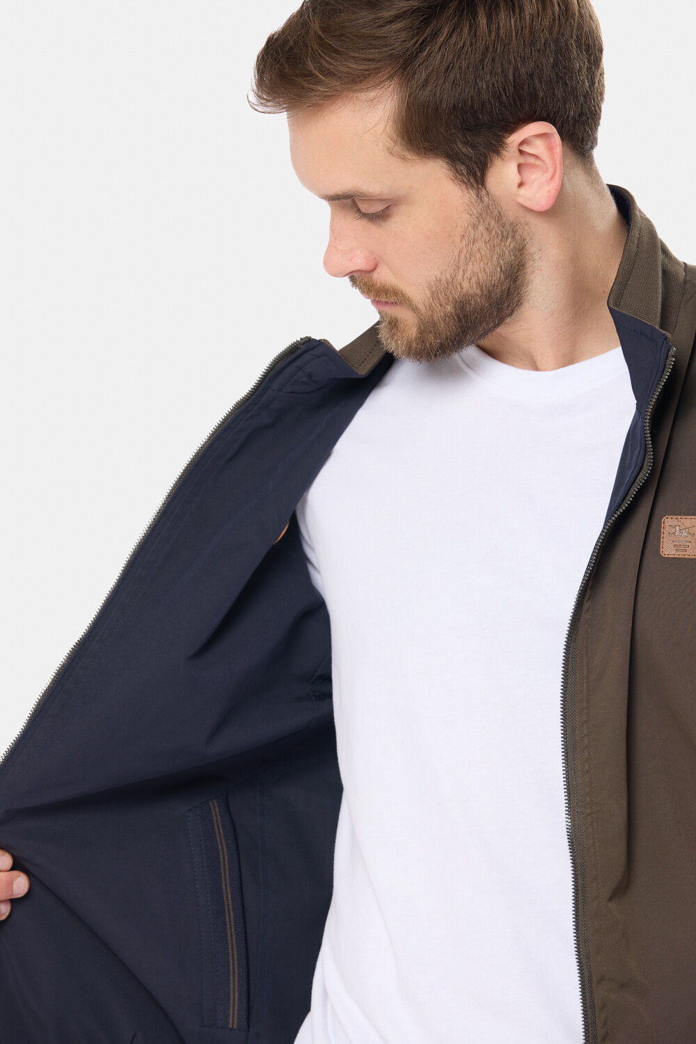 CAMPERA REVERSIBLE Azul
