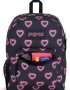 MOCHILA JANSPORT CROSS TOWN HAPPY HEARTS BLACK