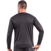 Poker Remera Hombre Manga Larga Proteccion Uv50+ Negro