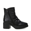Botas de Mujer Bottero Caña Baja Con Cierre Negro