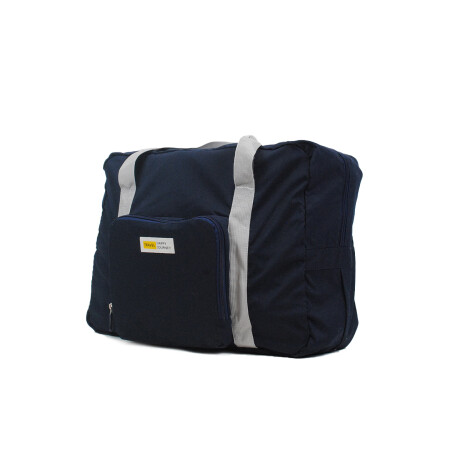 Bolso plegable para viaje con bolsillo Azul
