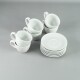 Taza de Te 160ml c/ Plato 14cm Blanco Choosing Taza de Te 160ml c/ Plato 14cm Blanco Choosing