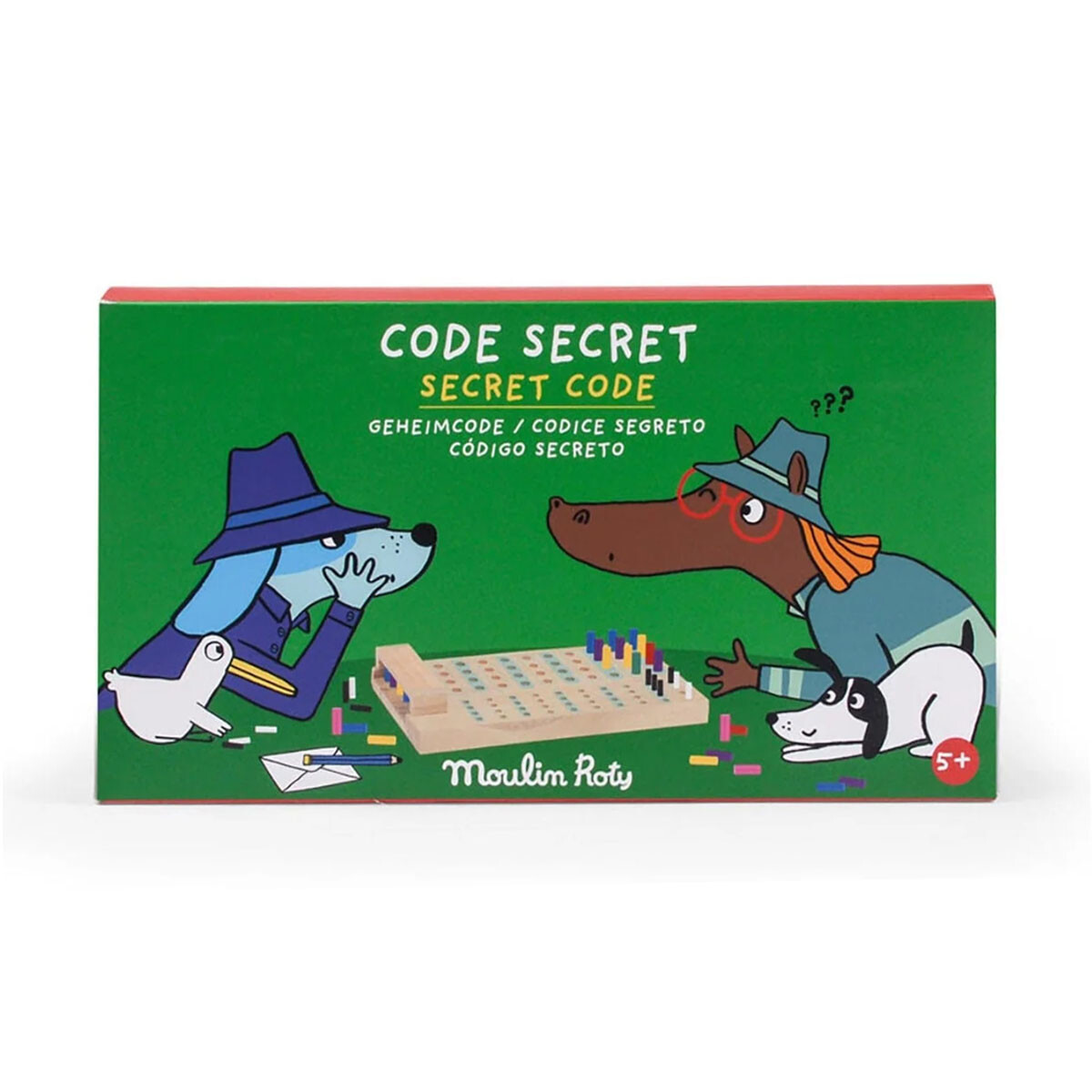 Juego de mesa Código Secreto Loufoques Moulin Roty 