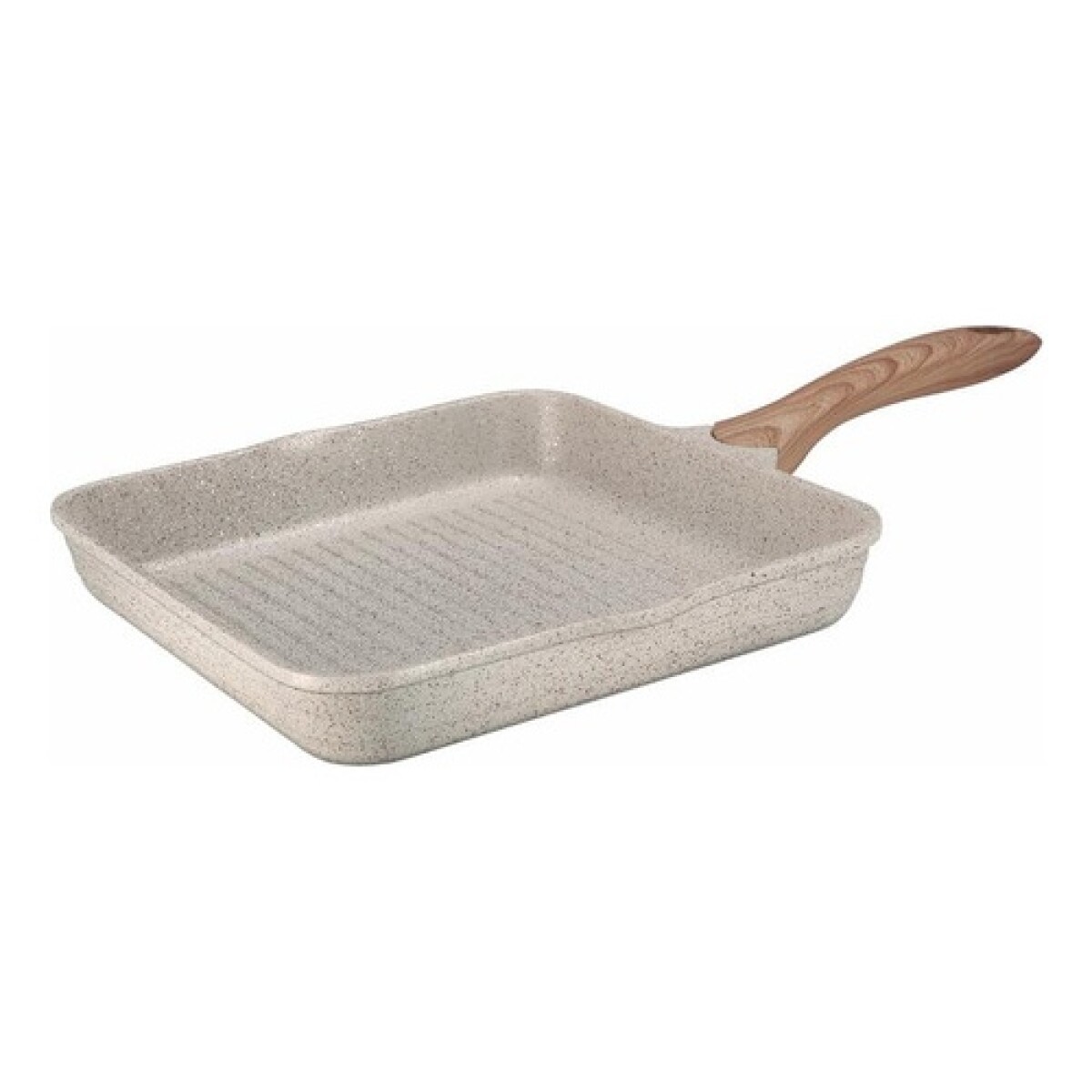 Sartén Plancha Cuori Cuccina 28cm Antiadherente - Beige 