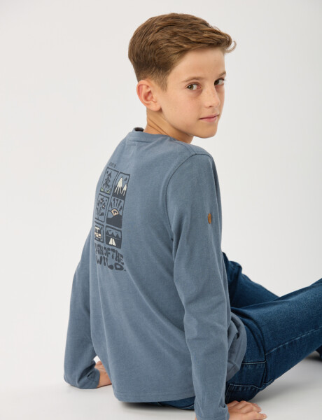 REMERA ESTAMPADA Piedra