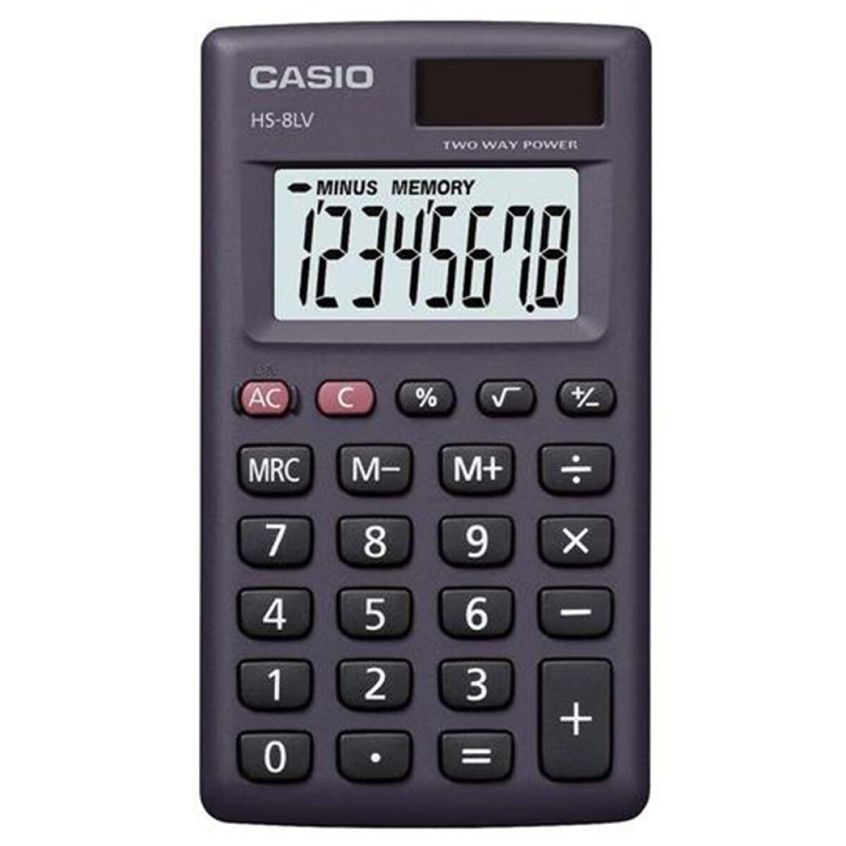 Calculadora práctica HS-8LV - BK 