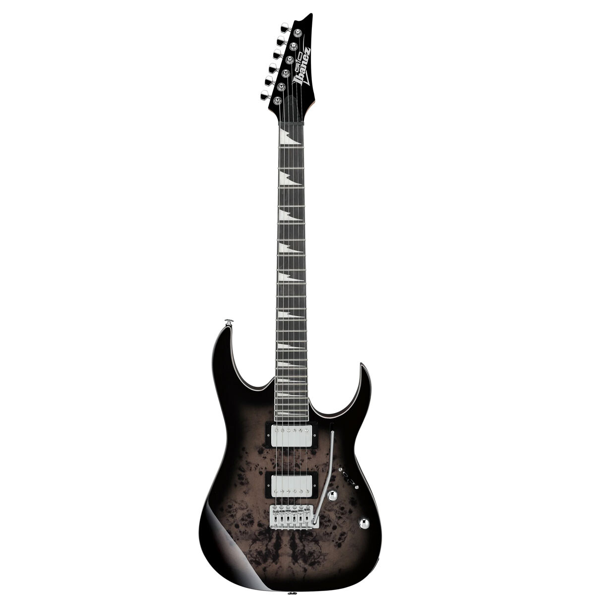 GUITARRA ELÉCTRICA IBANEZ GRG220PA1-BKB TRANSPARENT BROWN BLACK BURST 