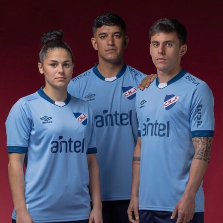 Camisetas Umbro Futbol Hombre Nacional Away 3 Celeste c/sponsors Color Único