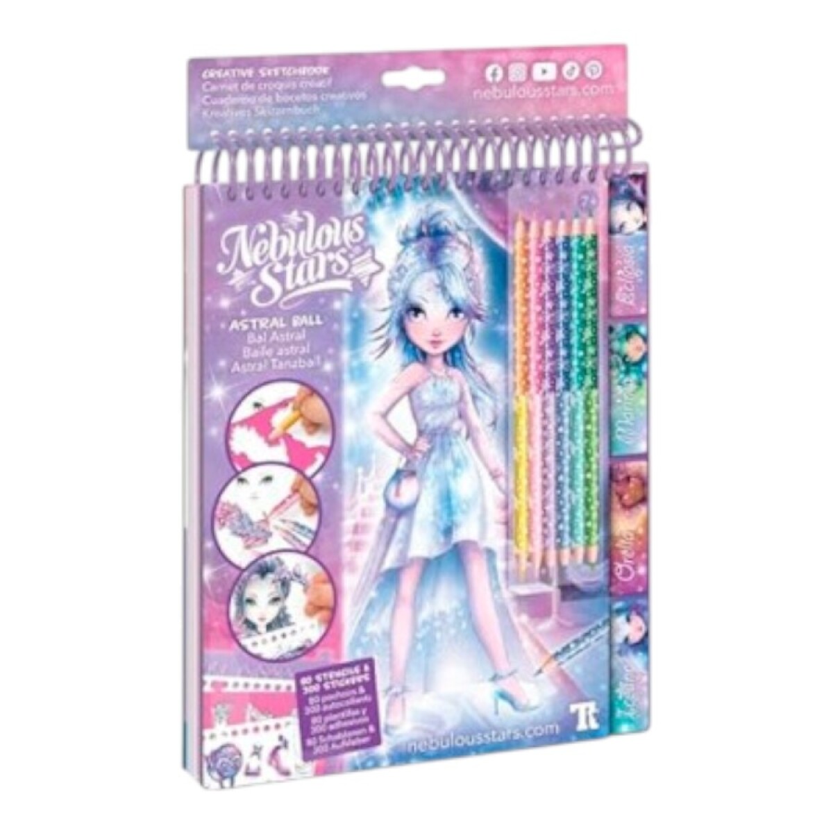 Cuaderno de Moda Nebulous Stars 