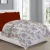 Acolchado 2 Plazas Home Class 100% Microfibra Flor Rosa