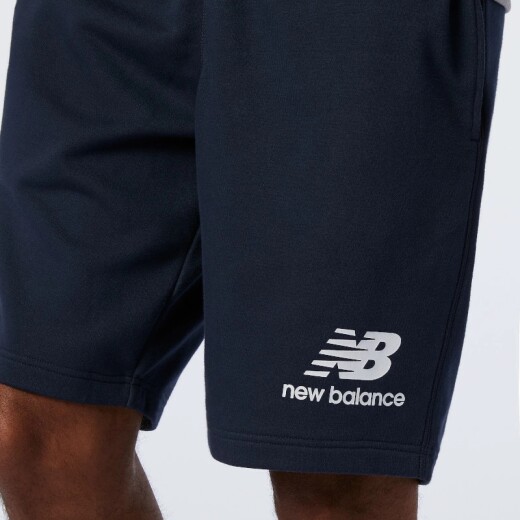 Short New Balance Hombre Essentials Stacked Logo ECL S/C